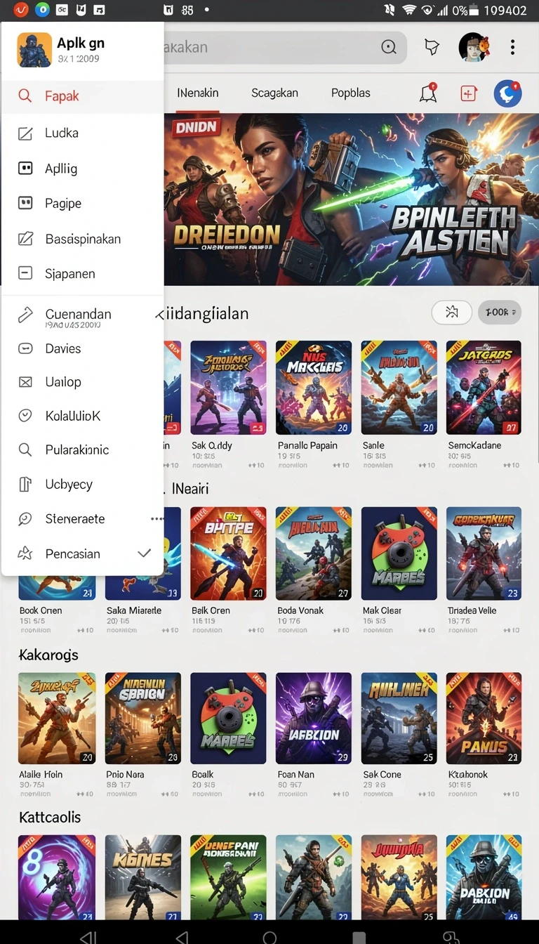 Tampilan utama aplikasi joker11 APK Terbaru: Download Cepat dan Gratis yang intuitif dan efisien.