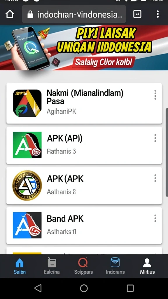 Tampilan utama aplikasi Aplikasi mayatogel Paling Baru untuk Android yang intuitif dan efisien.