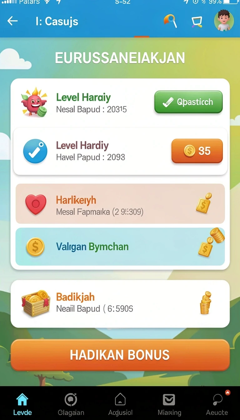 Tampilan utama aplikasi Download monperatoto APK Terbaru Full Version yang intuitif dan efisien.