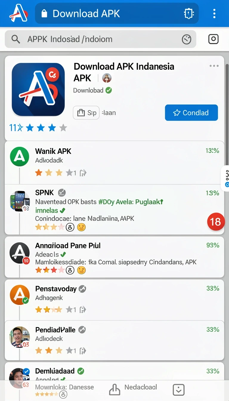 Tampilan utama aplikasi Cara Download dan Instal rk8 di Android yang intuitif dan efisien.