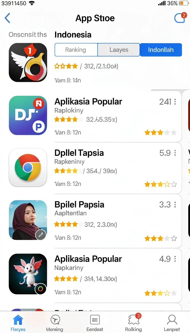 Tampilan utama aplikasi kawi777 Versi Terbaru: Apa yang Baru? yang intuitif dan efisien.